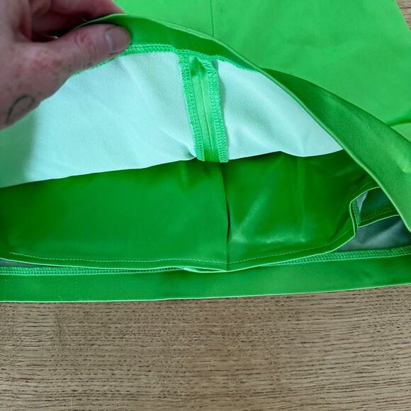 Cult Naked - Mini Skort in Poison Green - Picture 7 of 8